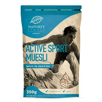 Nutrisslim Muesli Active Sport BIO - Bez příchutě - 350 Gramů