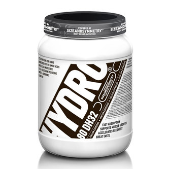 SizeandSymmetry HYDRO Whey Protein DH32 - Káva - 2000 Gramů