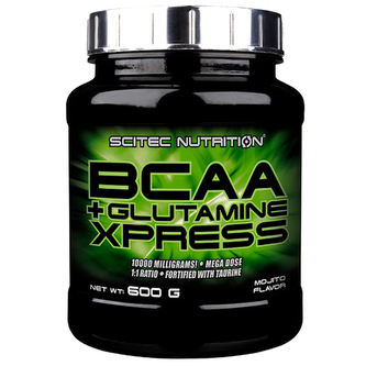 Scitec Nutrition BCAA+Glutamine Xpress - Jablko - 600 Gramů