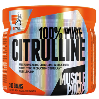 Extrifit Citrulline Pure Powder - Pomeranč - 300 Gramů