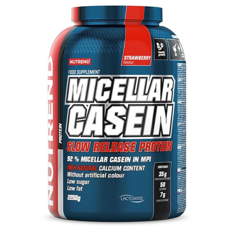 Nutrend Micellar Casein - Jahoda - 900 Gramů