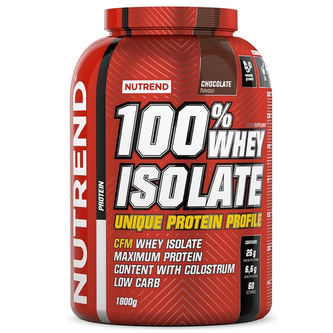 Nutrend 100% Whey Isolate - Vanilka - 1800 Gramů