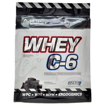 HiTec Nutrition Whey C-6 - Banán, Višeň - 1000 Gramů
