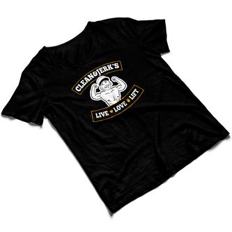 Vašek Mráz Tričko Clean & Jerk - Bílá - L