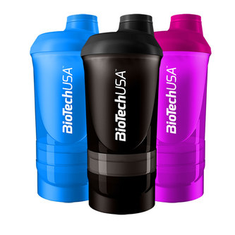 BiotechUSA Šejkr BiotechUSA Wave - Růžová - 600ml