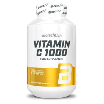 BiotechUSA Vitamin C 1000 - 100 Tablet