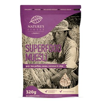 Nutrisslim Superfood Muesli BIO - Bez příchutě - 320 Gramů