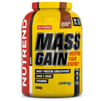 Nutrend Mass Gain - Banán - 2250 Gramů
