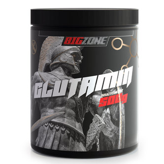 Big Zone Glutamin - Bez příchutě - 500 Gramů