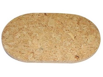 prostírání ovál 36x25cm korek (4ks)
