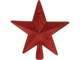 špička na stromek HVĚZDA 19cm ČRV