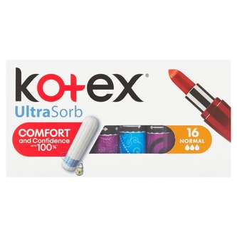 Kotex Tampony Ultra Sorb Normal (Tampons) Varianta 16 ks woman