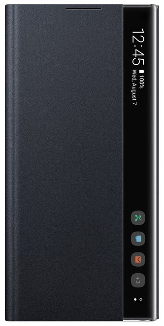 Samsung EF-ZN975CB Clear View Cover Note10+, Black