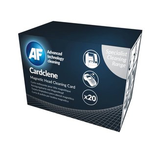 AF Cardclene - Čistící karty napuštěné rozpouštědlem (20  ks)