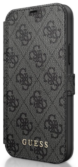 Guess Charms Book Case 4G iPhone 12 mini, Grey
