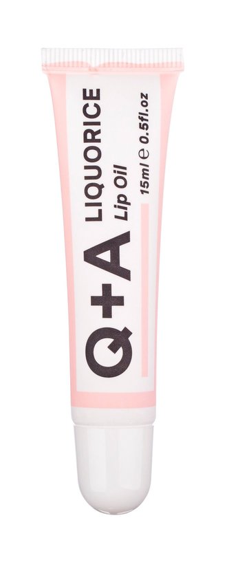 Q+A Liquorice Olej na rty 15 ml pro ženy