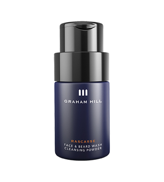Graham Hill RASCASSE Face & Beard Wash Cleansing Powder čistící pudr na obličej a vousy 40g