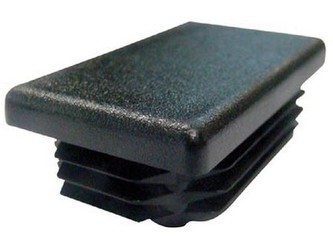 zátka obdélníková 60x40mm LDPE ČER (10ks)