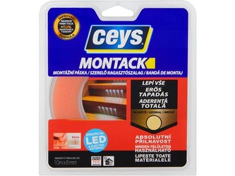 páska oboustr. 8mmx10m montážní MONTACKCEYS