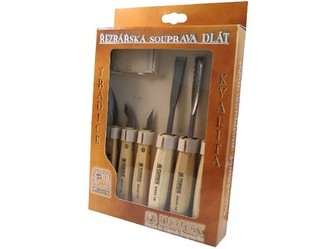 dláto řezbářské sada 6díl. 8946-10