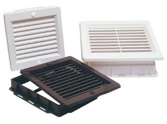 mřížka větrací se síťovinou PH 150x150mm HN