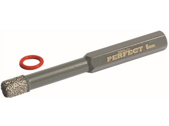 vrták diamantový do dlažby pr. 8mm, stopka 6-hranná STALCO