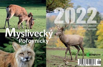 Kalendář 2022 - Myslivecký, stolní týdenní, 214 x 140 mm