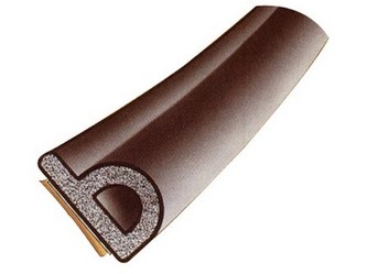 těsnění okenní EPDM P 9x5,5mm BÍ (100m) TRELLEBORG