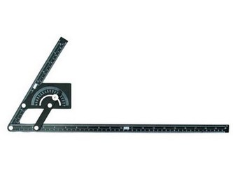 úhloměr obloukový 230x500mm 0°-180°