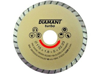 kotouč diamantový 230 DIAMANT TURBO