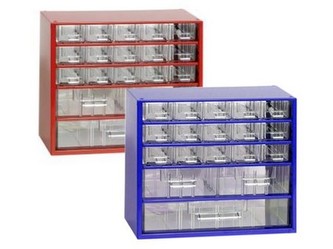 skříňka 3 velikosti 15m,2s,1v 6760 30,5x28cm kov.