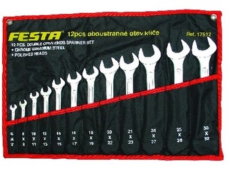 sada klíčů 6-32mm 12díl. FESTA