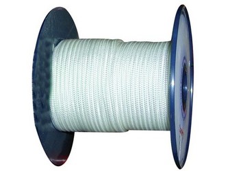 šňůra PA bez duše 2mm BÍ pletená (200m)