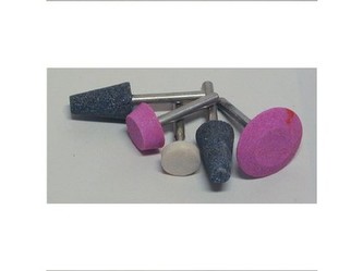 tělíska brusná tvarovaná, sada 5díl.