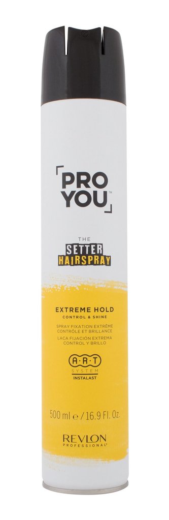 Revlon Professional Lak na vlasy s extra silnou fixací Pro You The Setter Hairspray (Extreme Hold) 500 ml woman