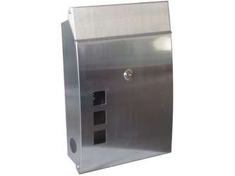 schránka poštovní 260x388x90mm nerez