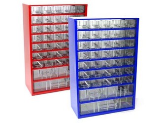 skříňka 3 velikosti 35m,2s,1v 6741 30,5x46cm kov.