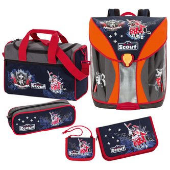 Školní set Scout 5-dílný - Nano, královský rytíř
