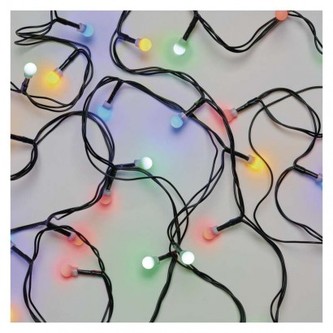 LED vánoční cherry řetěz – kuličky, 48 m, venkovní i vnitřní, multicolor, časovač LED vánoční cherry řetěz – kuličky, 48 m, venkovní i vnitřní, multicolor, časovač