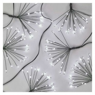 LED světelný řetěz – svítící trsy, nano, 8 m, vnitřní, studená bílá, časovač LED světelný řetěz – svítící trsy, nano, 8 m, vnitřní, studená bílá, časovač