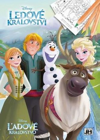 Ledové království omalovánka