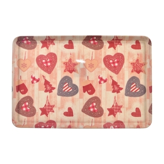 Servírovací tác HEART 35x23 cm