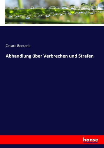 Abhandlung über Verbrechen und Strafen