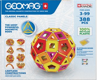Geomag Supercolor - Masterbox Warm 388 dílků