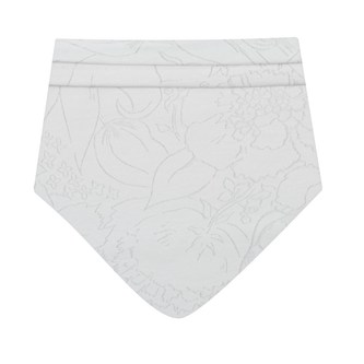 Kojenecký bavlněný šátek na krk New Baby NUNU bílý S - velikost S