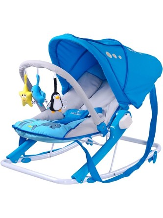 Dětské lehátko CARETERO Aqua blue