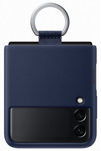 Samsung EF-PF711TN Ring Silicone Z Flip3, Navy
