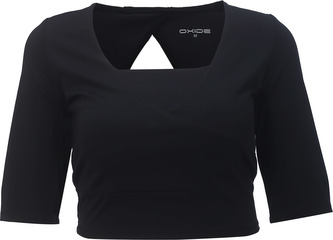 OXIDE - Dámský crop top - Black - 38