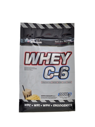 HiTec Nutrition - Whey C6 CFM 100% whey 1000 g - jogurt