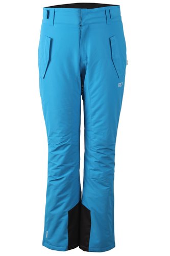 HOTING - pánské zateplené lyžařské kalhoty (10/10) modrá - 3XL